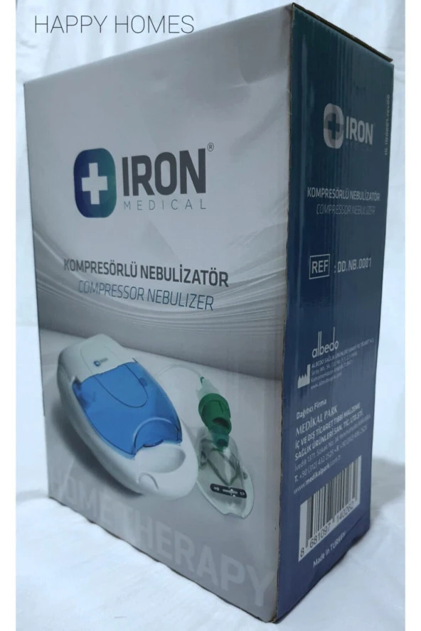 IRONY Iron Nebulizatör Hava Makinesi Solunum Cihazı - Resim 3