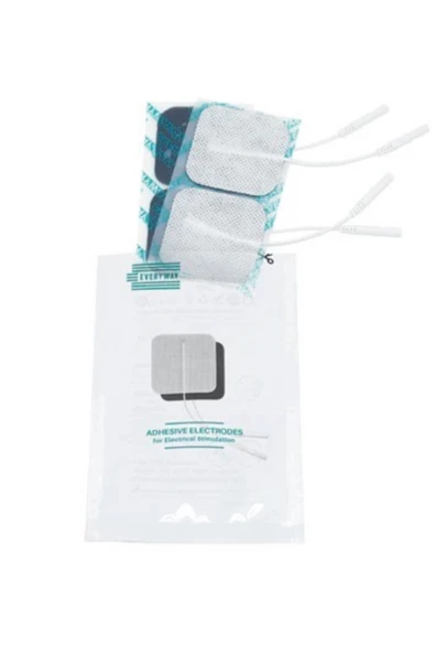 EVERYWAY Tens Pedi Elektrodu 5x5 Cm (kare) 4'lü 10 Paket (pakette 40 Adet) ürün görseli