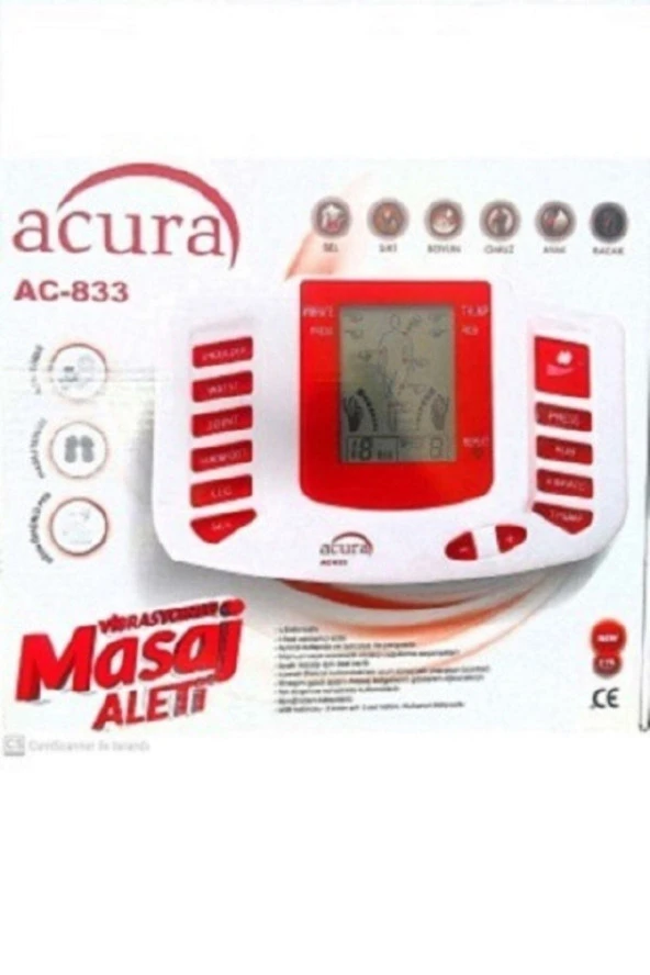 ACURA Ac-833 Ultra Masaj Aleti Fizik Tedavi Tens Cihazı Mnnpazar - 3