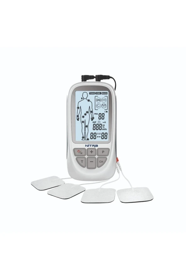Roovjoy Nitra Combo Elektroterapi Tens Cihazı Ems Masaj Aleti / Cihazı - Şarjlı M102a - 5