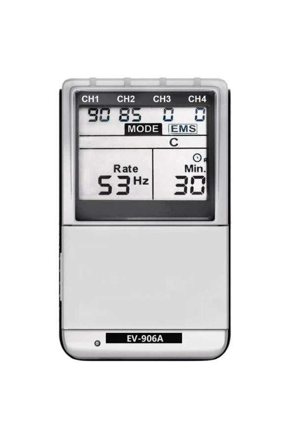 Everyway Ev-906 4 Kanallı Tens Ems Masaj Cihazı Adaptörlü Pilli - 2