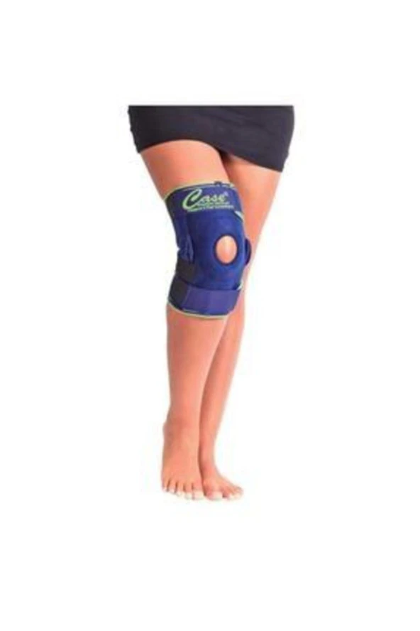 CASE Unisex Menisküs Ağrıları Için Patella Destekli Fleksible Balenli Dizlik