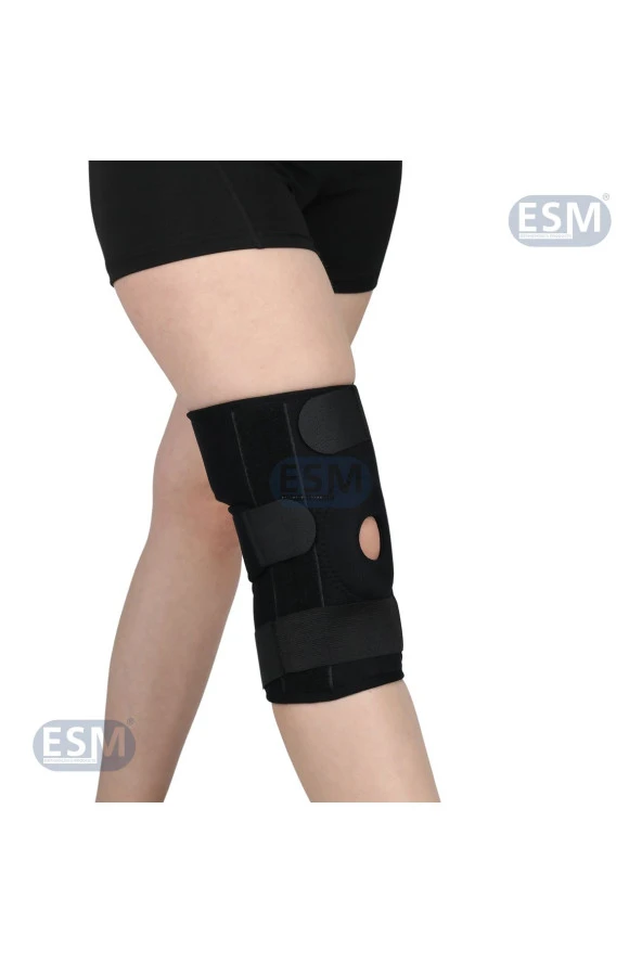 ESM Menisküs Ağrıları Için Patella Destekli Fleksible Balenli Dizlik Ligament Destekli Iç Ve Yan Bağ - 2