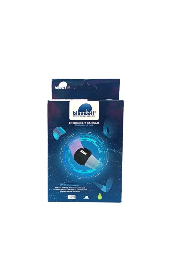 BLUEWELL Epikondilit Bandajı Bedensiz - 5