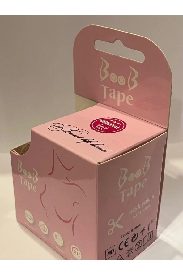 BOOB TAPE Göğüs Dikleştirici Ve Şekillendirici Ten Rengi 5 Cm X 5cm - 3