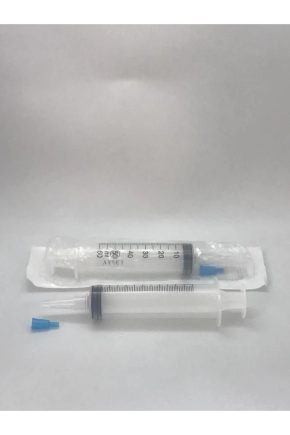 AYSET 50CC BESLENME ENJEKTÖRÜ 20'Lİ AVANTAJ PAKET (ÇAM UÇLU) - 2