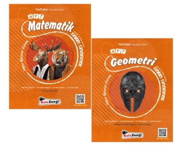 KAFA DENGİ YAYINLARI AYT Matematik + Geometri Soru Bankası (Süper Öğreten Sistem)