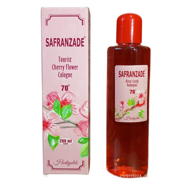 Doğal,Ferahlatıcı Kiraz Çiçeği Kolonyası 200 ml - 3
