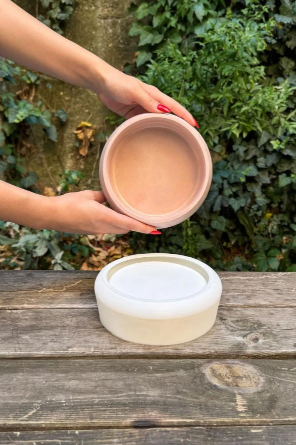 Raptor Silikon Dairesel Kap Kalıbı - Resim 2