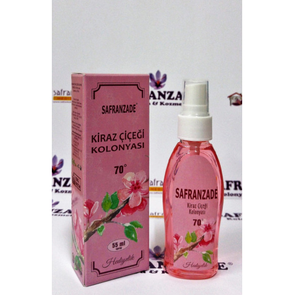 Doğal,Ferahlatıcı Kiraz Çiçeği Kolonyası 55 ml