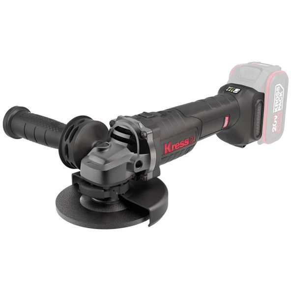 Kress KUH10.91 20Volt 125mm Kömürsüz Profesyonel Şarjlı Devir Ayarlı Avuç Taşlama (Akü Dahil Değildir) - 2