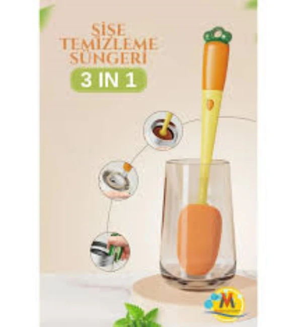 BARDAK TABAK CAM ŞİŞE FİNCAN BULAŞIK TEMİZLEME FIRÇASI 28cm - 2