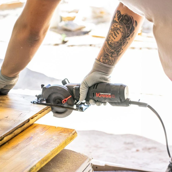 Kress KUV12P 710Watt 120MM Profesyonel Çok Amaçlı Daire Testere - 4
