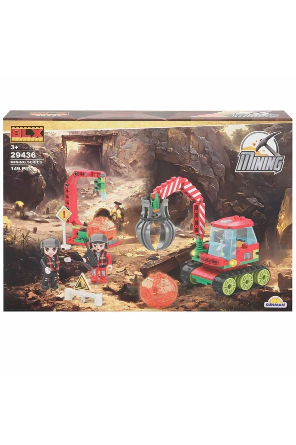 STEM Eğitimi İçin Mükemmel Bir Seçim: 149 Parça Altın Madeni Yapım Seti - 3