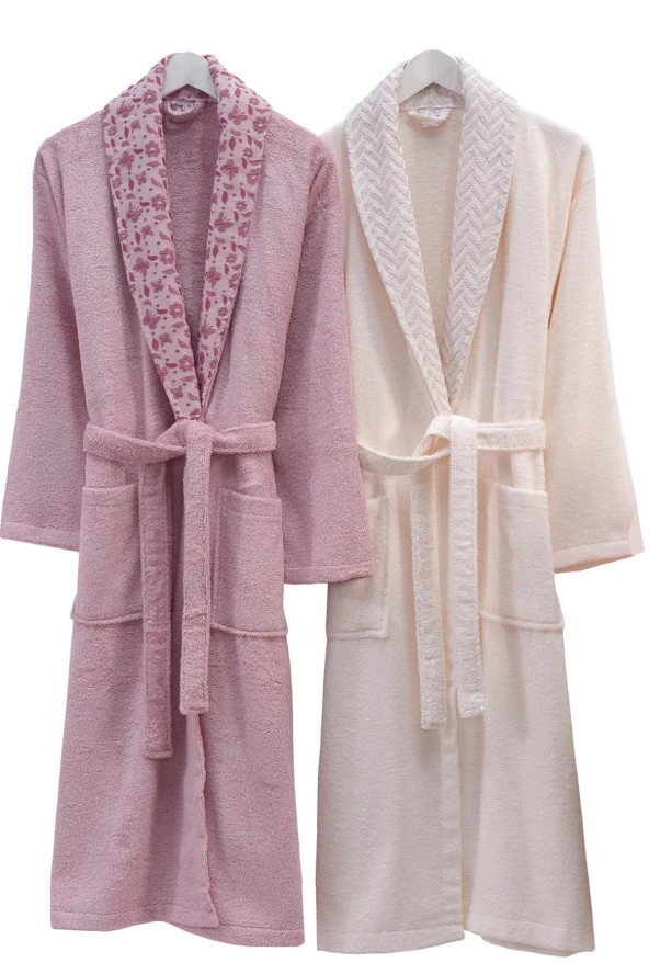 Nurpak Yıldız Bambu 10 Parça Aile Bornoz Seti Kutulu - 2