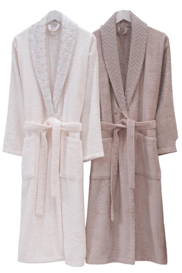 Nurpak Yıldız Bambu 10 Parça Aile Bornoz Seti Kutulu - 5