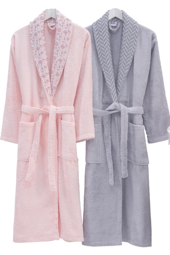 Nurpak Yıldız Bambu 10 Parça Aile Bornoz Seti Kutulu - 8