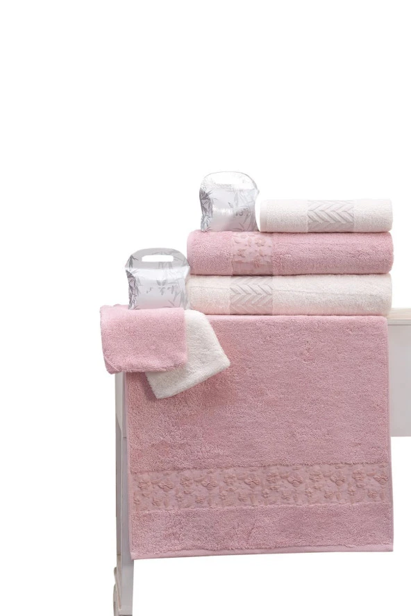 Nurpak Yıldız Bambu 10 Parça Aile Bornoz Seti Kutulu - 12