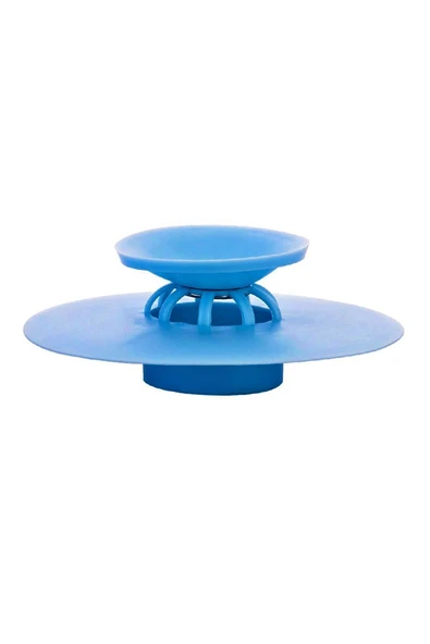 2 Kademeli Dokunmatik Lavabo Tıkacı Silikon Lavabo Gider Tıpası - 3