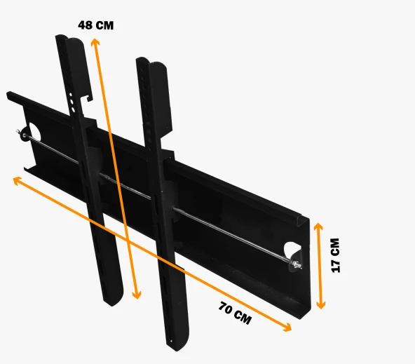 Nurer Samsung 65" Inç 165 Ekran LCD Tv Sabit Duvar Askı Aparatı