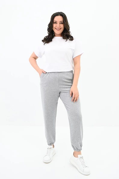 Kadın Büyük Beden Yüksek Bel Eşofman Takımı 8095-24 - 10