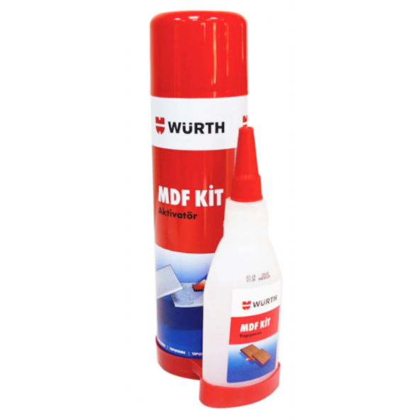 Würth Mdf Kit Aktivatör Hızlı Yapıştırıcı 100 ml + 500 ml