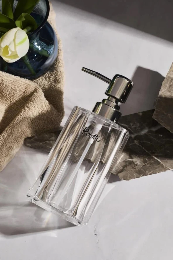 Perotti Şeffaf Sıvı Sabunluk 300ml 16040 - 2