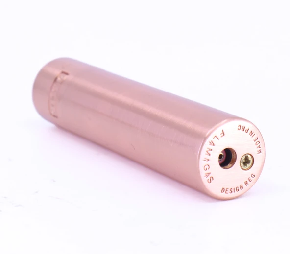 Clipper Özel Kutusunda Metal Çakmak - Mat Rose Gold (Brushed Rose Gold) - Resim 3