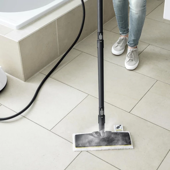 Karcher SC 2 Deluxe Easyfix 3.2 Bar 1500W Buharlı Temizlik Makinesi - Beyaz - 4