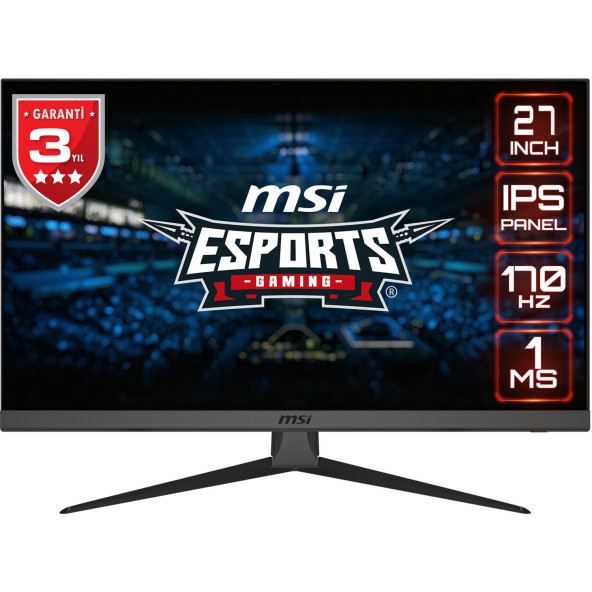 MSI G2722 27" 1 ms Full HD IPS 170 Hz Oyuncu Monitörü - 1
