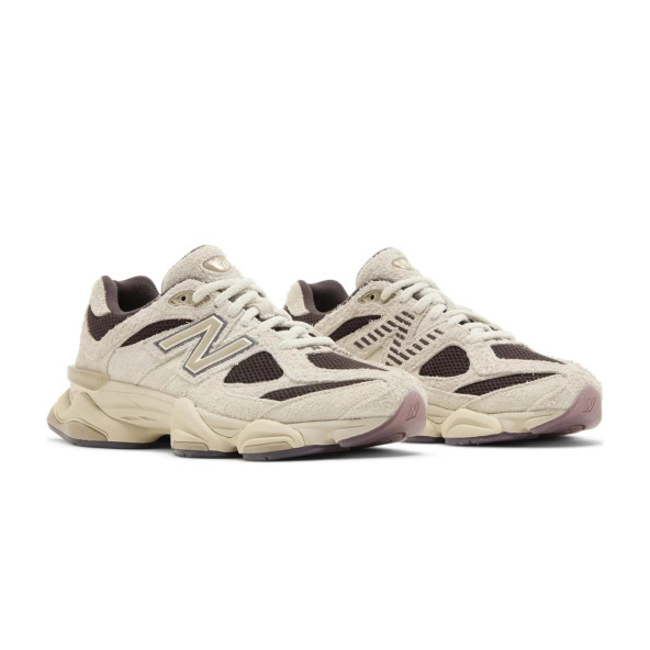 NEW BALANCE 9060 SYDNEY MCLAUGHLIN-LEVRONE LINEN BLACK COFFEE - 3