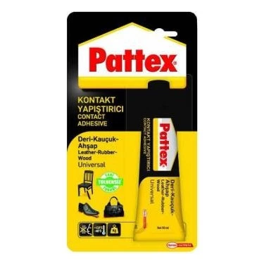 PATTEX KONTAKT YAPIŞTIRICI DERİ-KAUÇUK-AHŞAP 50GR