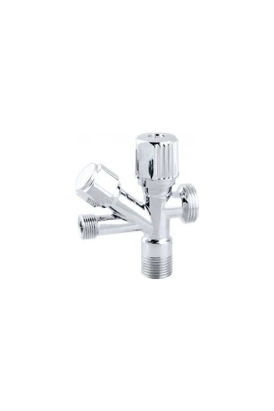 İtimat Dual Double Çatal Çift Ara Musluk 528 - 2