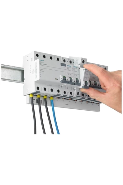 Siemens 5SL6125-7YA 1 Fazlı 25 Amper C Tipi 6kA Otomatik Sigorta - 4