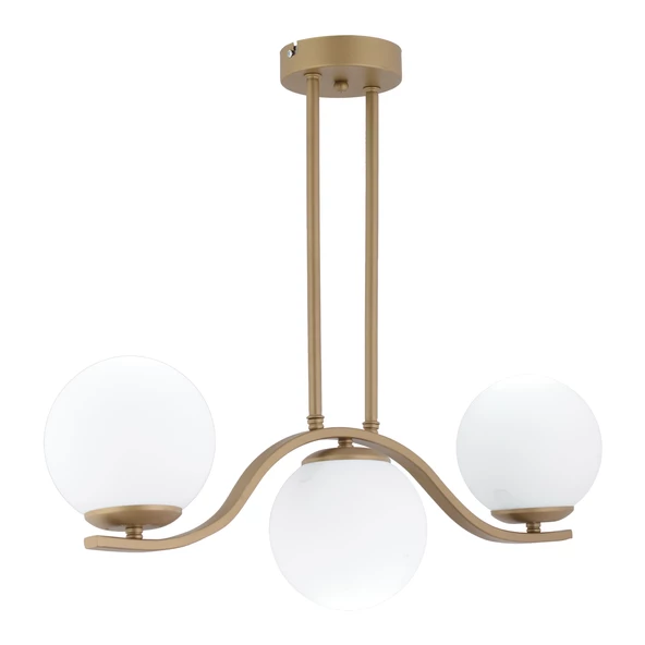 Apliqa Severus 3'lü Eskitme Modern Salon Kafe Restoran İçin Uygun, Salon Avize - Resim 3