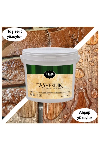 TEK TAŞ VERNİK SU BAZLI 0,75 LT - 3