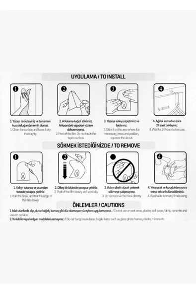 VODASEAL TAK - SÖK SİHİRLİ KARE ASKI - GRİ - 5