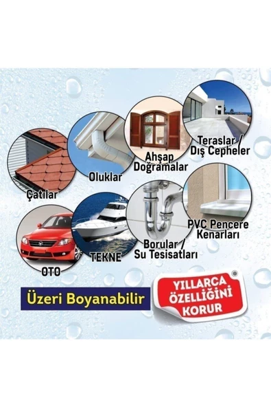 VODASEAL LEAK FİX KAUÇUK SPREY ŞEFFAF 396GR - 2