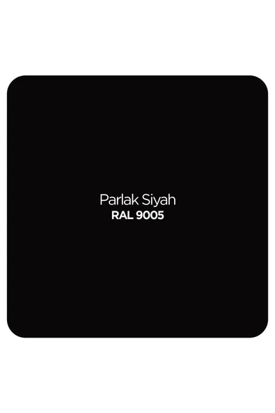 POLİSAN AKRİLİK SPREY PARLAK SİYAH-RAL 400 ML 97703260410 - 2