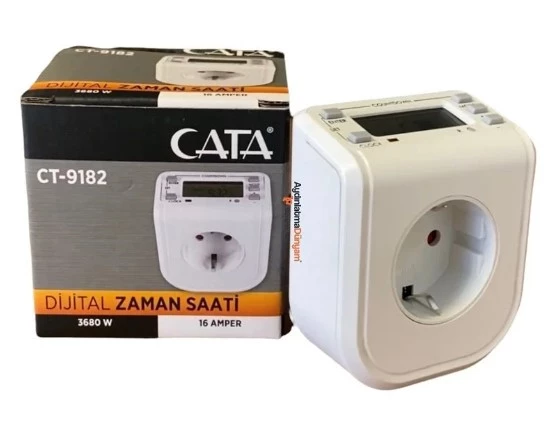 CATA DİJİTAL ZAMAN SAATİ (CT-9182)