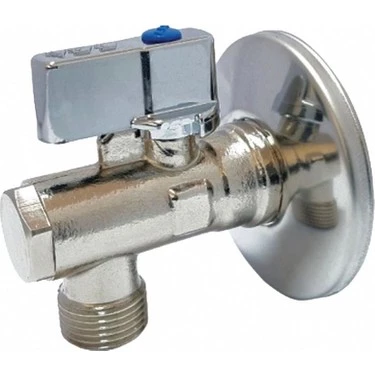 Eca 1/2'' Filtreli Ara Musluk Rozetli-parlak Krom Başlıkı