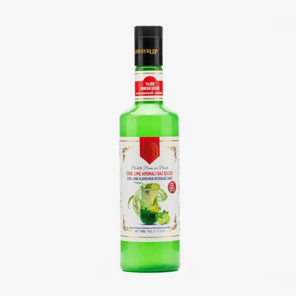 Nish Cool Lime, Berry Hibiskus Aromalı Baz İçecek 2 x 700 ML - P - 4