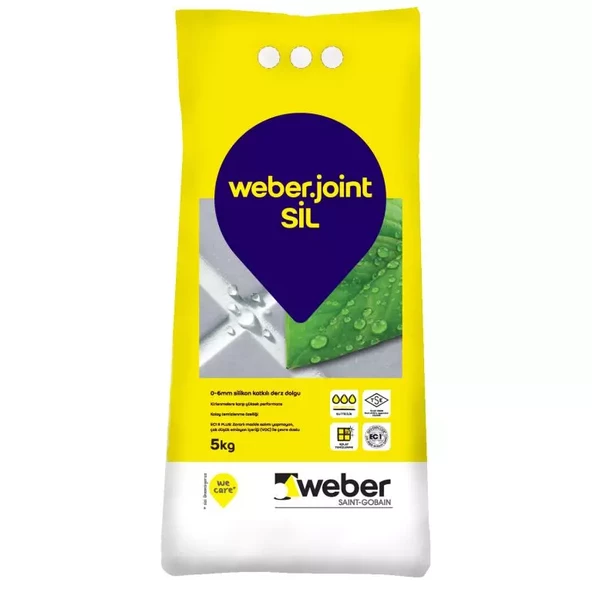 WEBER JOİNTSİL DERZ DOLGUSU 5 KG ANTRASİT 444 2.GRUP