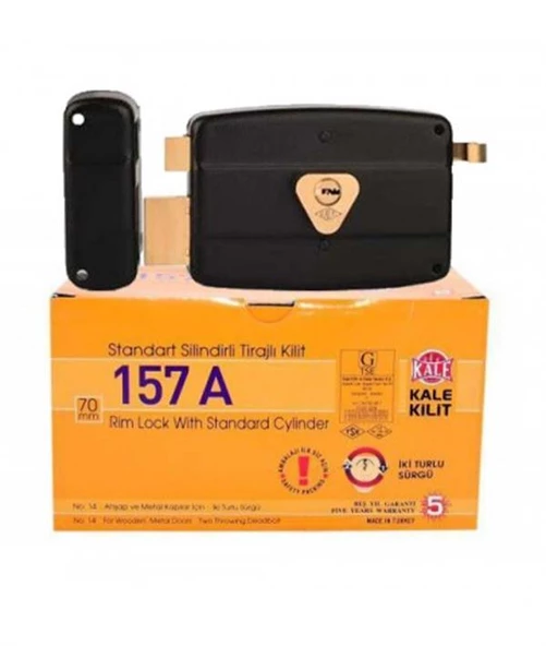 Kale Kilit Kale Tirajlı Kilit 14 Cm 70 Mm 157 A