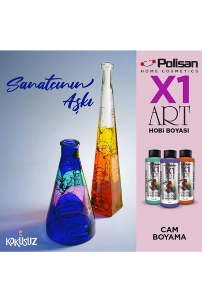 POLİSAN X1 HOBİ BOYASI 0721 MAT VERNİK 120 ML - 4