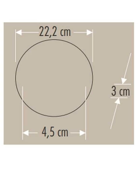 CATA 40 W SIVA ÜSTÜ X PLUS LED PANEL BEYAZ (CT-5664) - 4