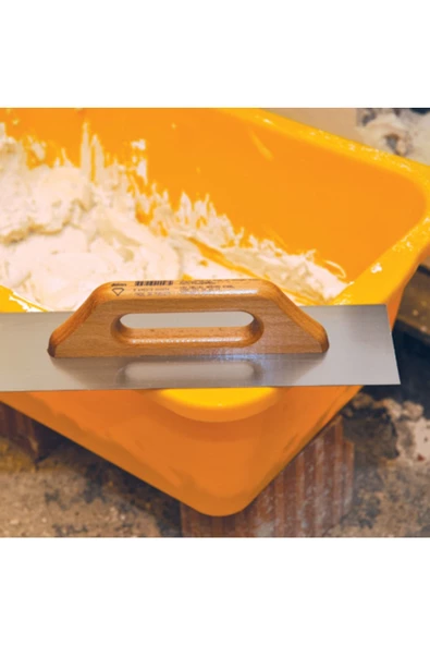 Dekor Alçı Malası 40 Cm Ahşap Saplı - 2