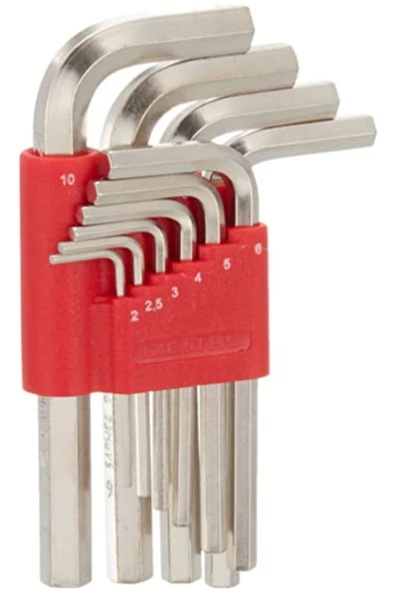 İzeltaş 4900 Allen Anahtar Takım Altı Köşe 10 Parça - 2