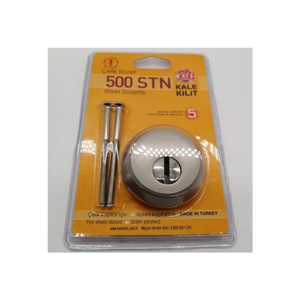 KALE 500 STN ÇELİK KAPI ROZETİ - 2