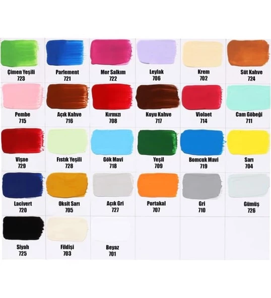 TEK SÜPER LÜKS SENTETİK YAĞLI BOYA MAT SİYAH 2.5 LT - 2